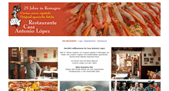 Desktop Screenshot of casa-antonio-lopez.de